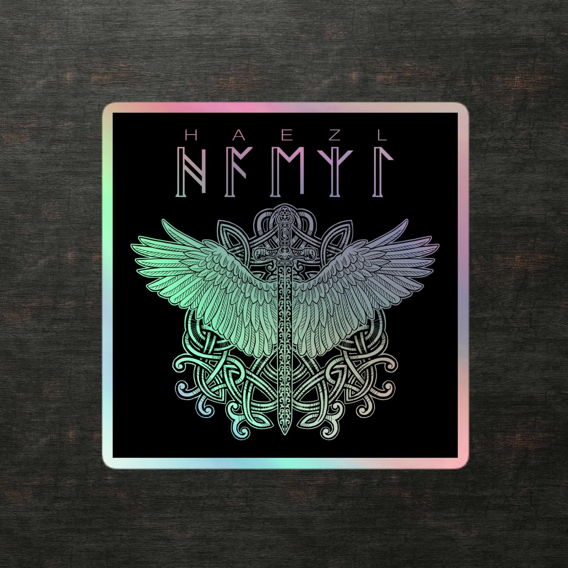 Holographic stickers